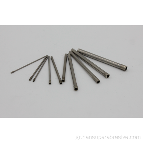 Diamond Dremel Rotary Wire Hollow Drills για γυάλινο κεραμικό πορσελάνη πλακιδίων πέτρα